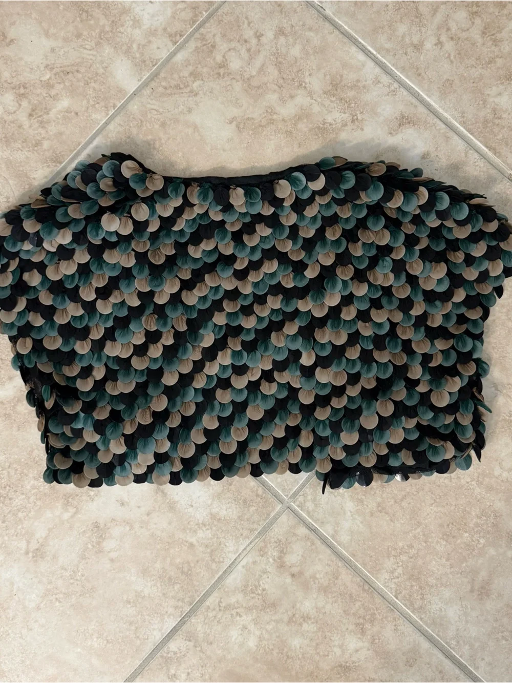 Catherine Malandrino Sequined Caplet